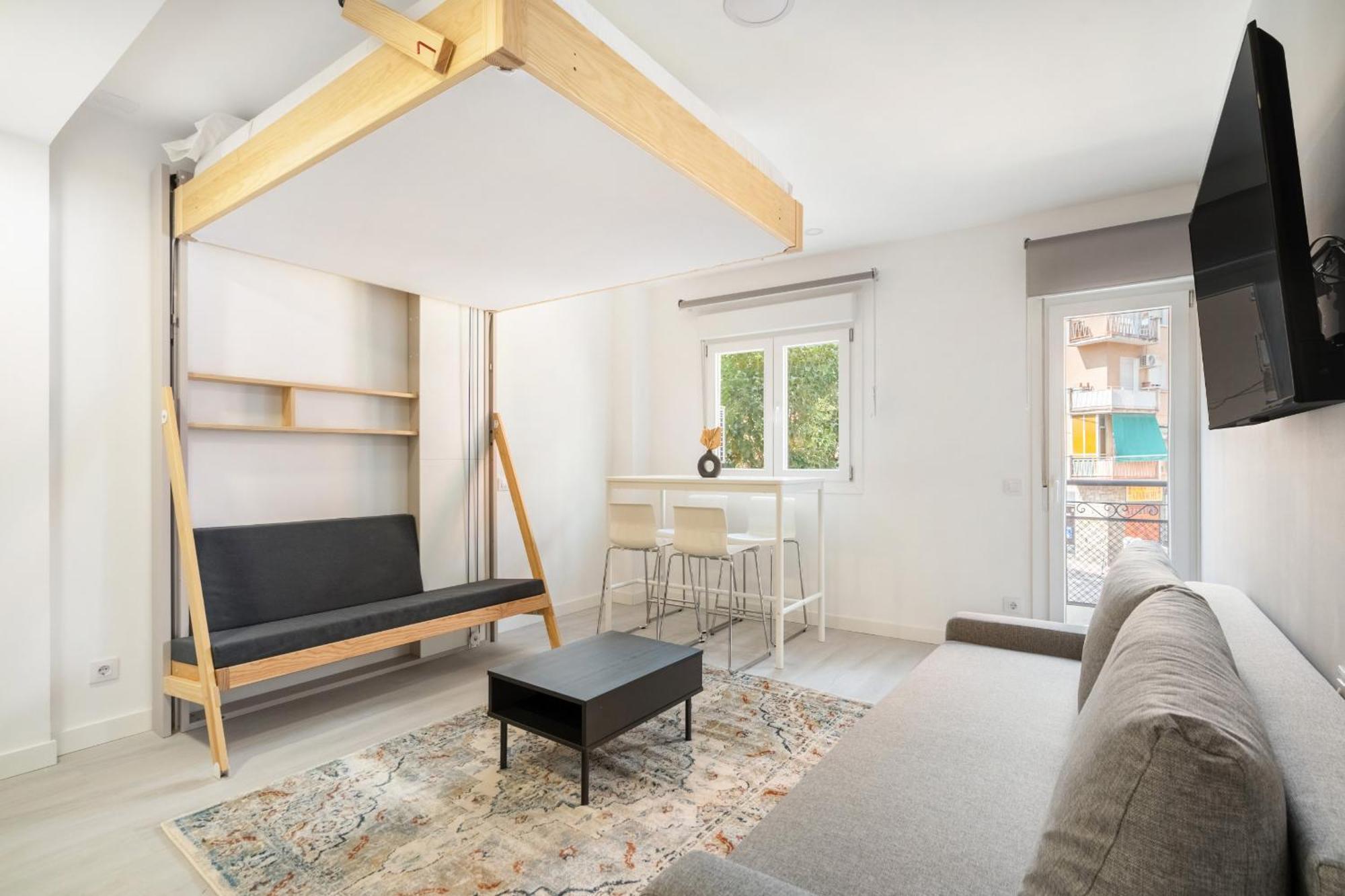 Madrid Riverside Studios Con Parking Incluido Alquiler Temporal Exterior foto