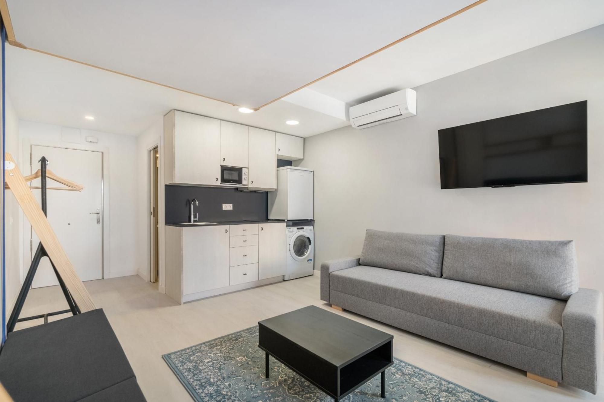 Madrid Riverside Studios Con Parking Incluido Alquiler Temporal Exterior foto
